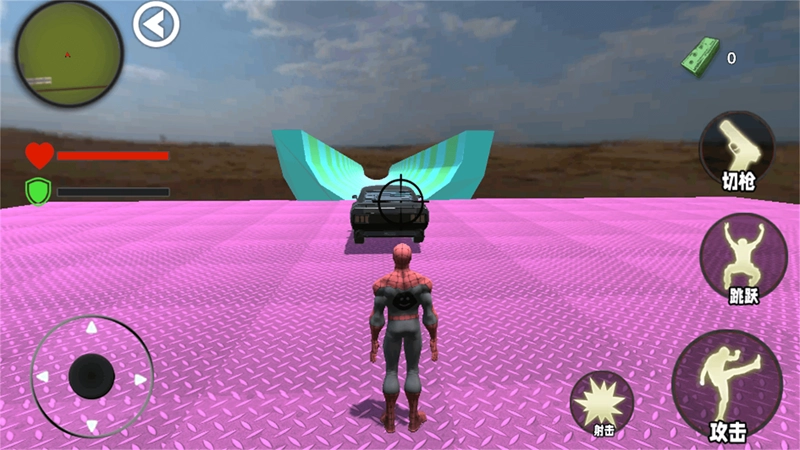 蜘蛛英雄特技车