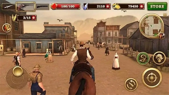 枪火西部汉化版图1