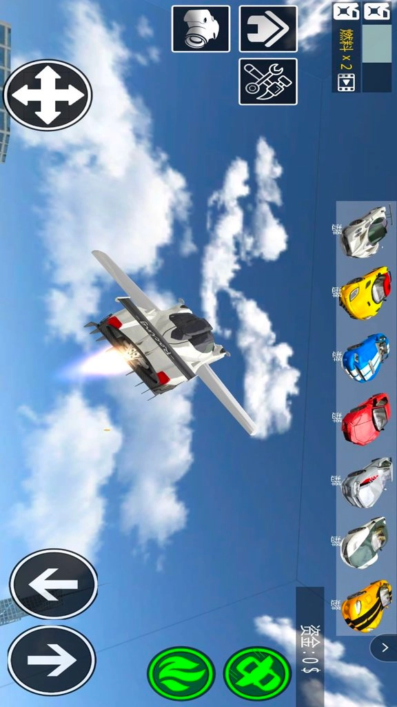 模拟太空探测飞车