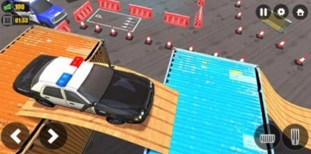 新警车停车训练3D(1)