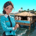 海滩酒店模拟器3D