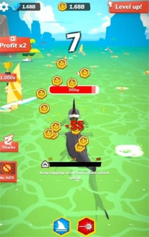 贪吃大白鲨游戏最新版图2