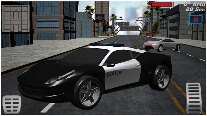 110警车模拟驾驶Police set weapons patrol simula1