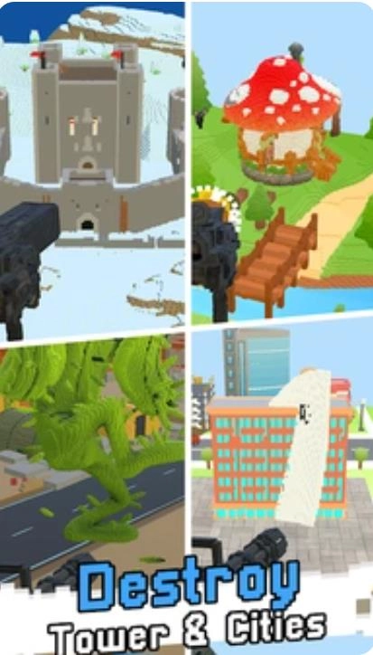 像素建筑破坏模拟器3D(3)
