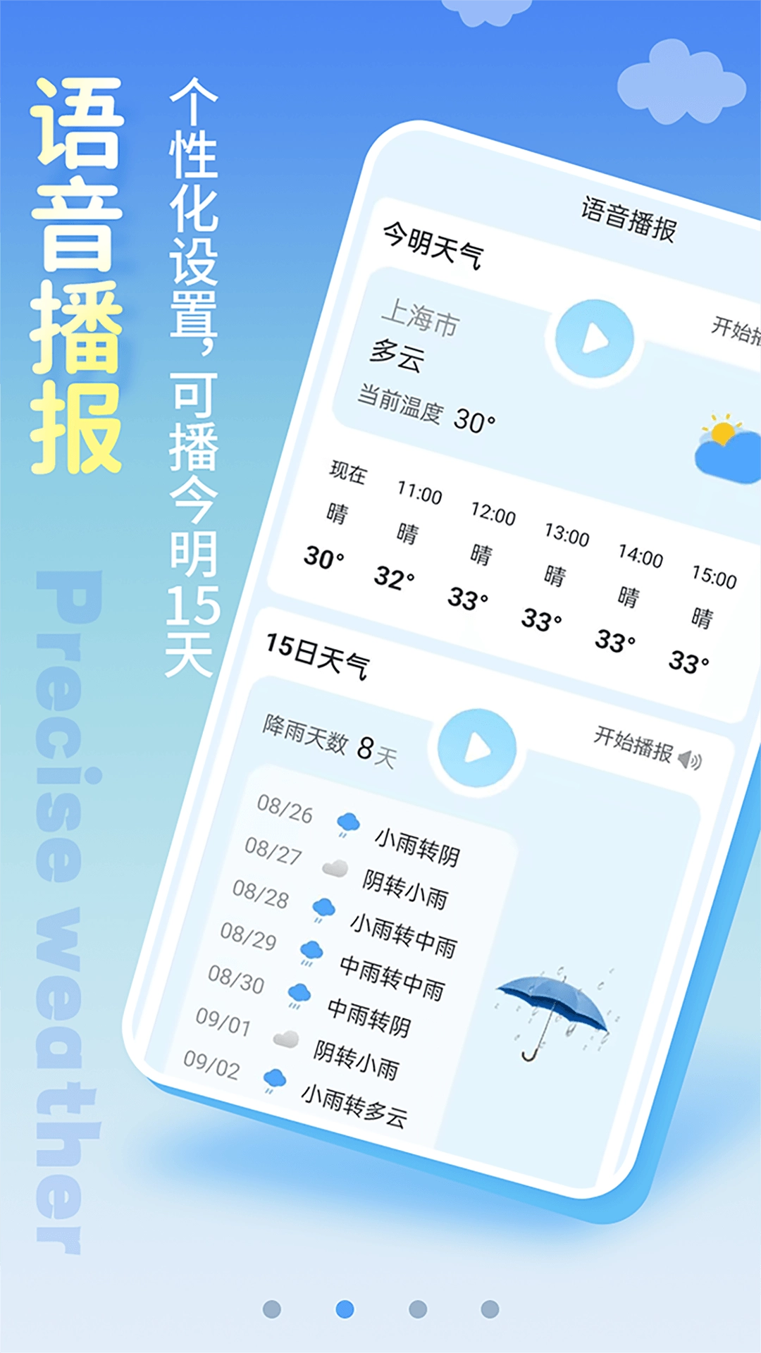 清新天气预报正版图1