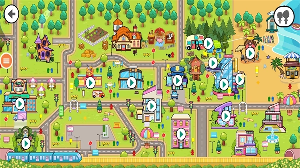 城市模拟西欧小镇