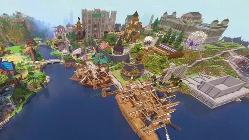 像素建造天空岛