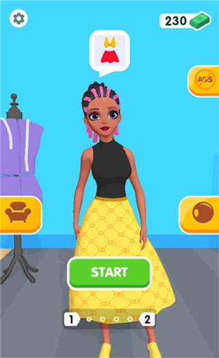 完美造型師游戲無廣告截圖0