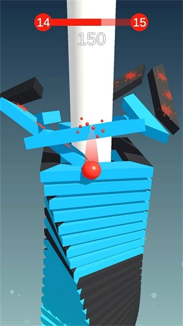 堆栈球(StackBall)图1
