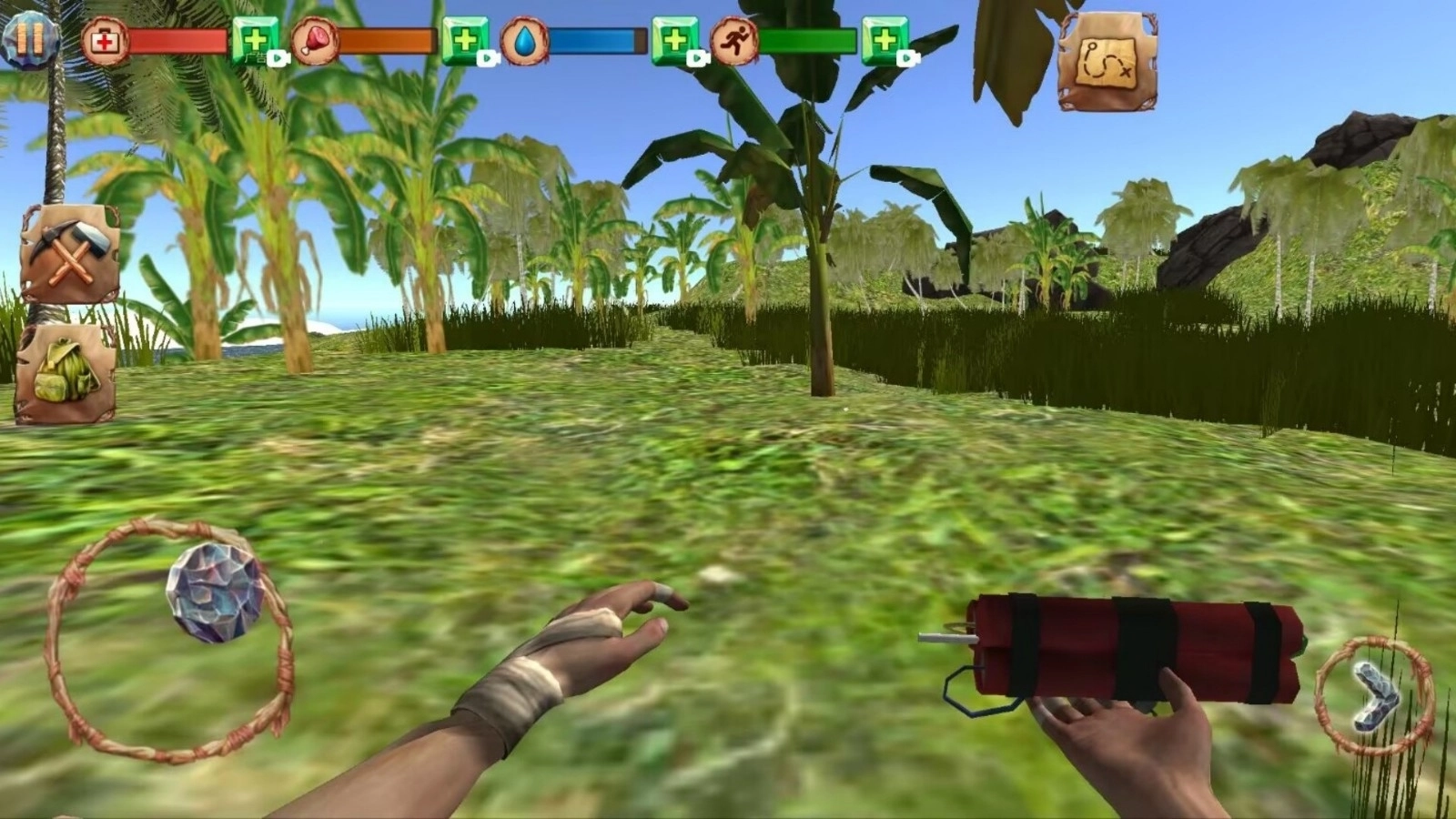 迷失荒岛小游戏 