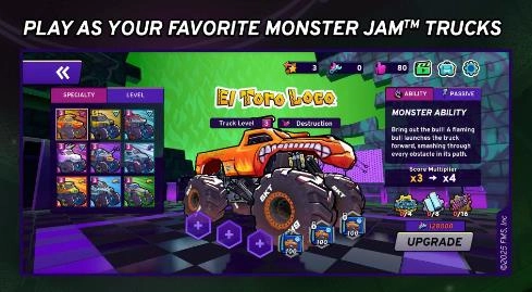 怪物卡车极限混乱