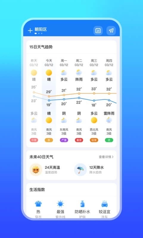 微鲤天气 手机最新版图2