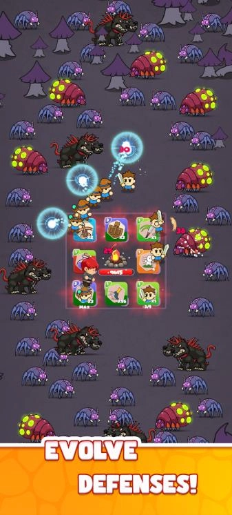 卡牌突袭跑者防御