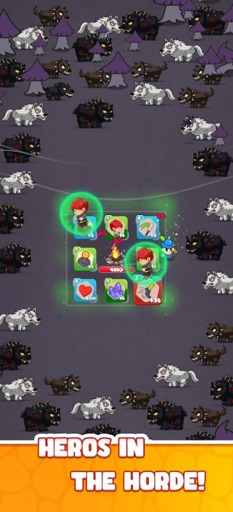 卡牌突袭跑者防御