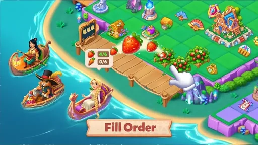 童话与龙合并益智游戏