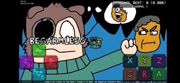 FNF begarmless模组图2