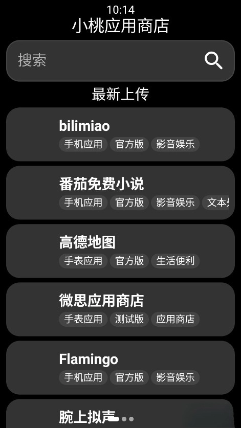 小桃应用商店手表版