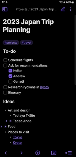黑曜石笔记中文版
