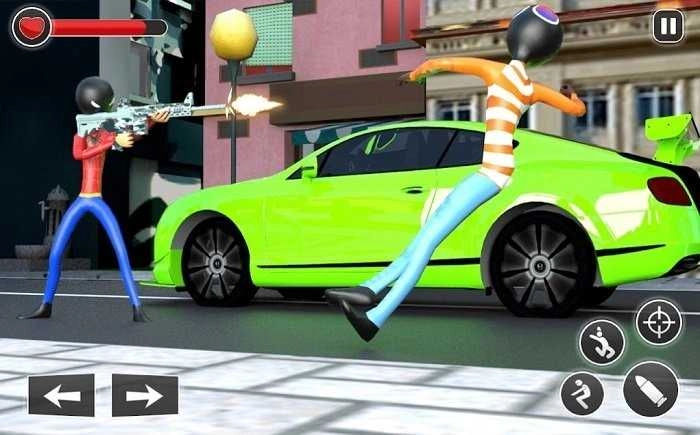 蜘蛛火柴人城市战斗(1)