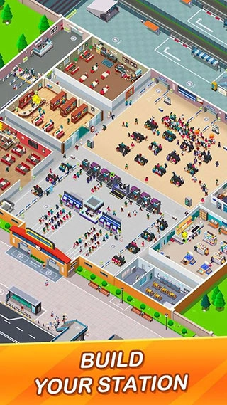 空闲火车帝国大亨游戏最新版图3