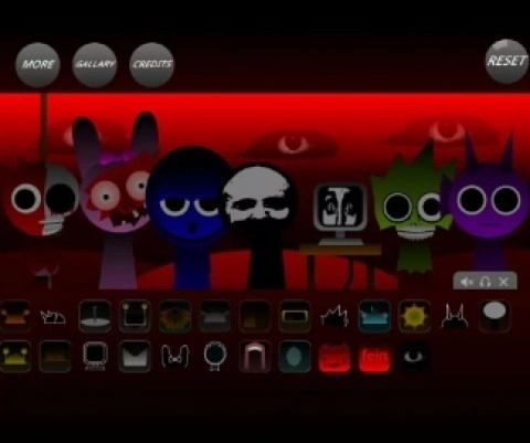 节奏盒子sprunki简笔画版图2