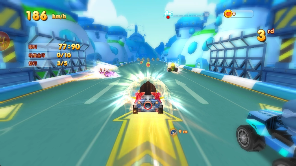 超级赛车英雄游戏