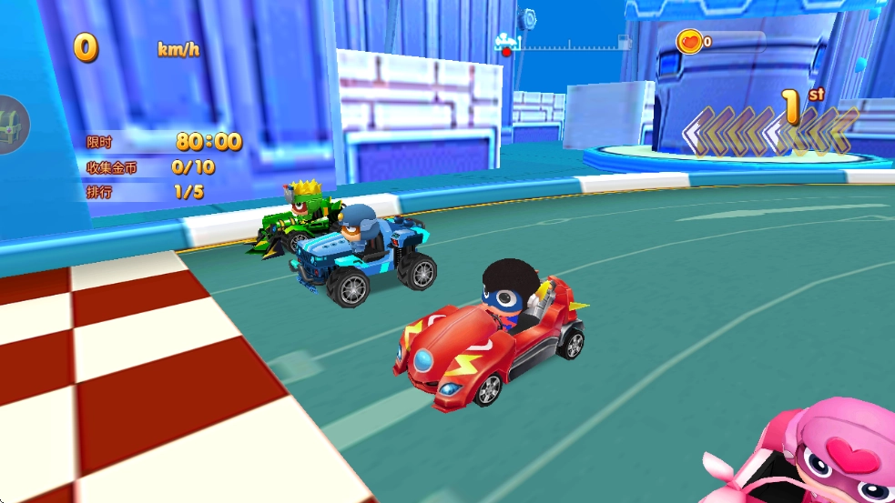 超级赛车英雄游戏