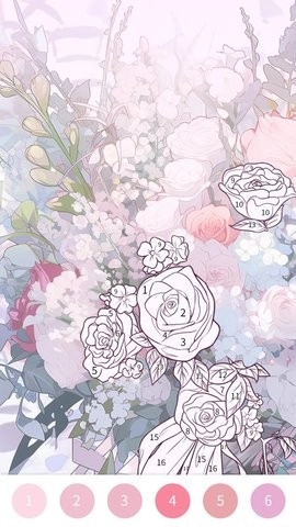 涂色花园正版图1