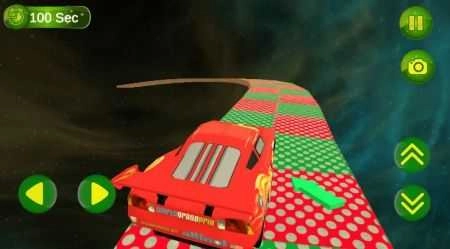 闪电山赛车（Lightning Car Hill Racing: GT Car Stunts）截图2