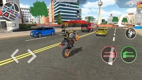 真实摩托赛车游戏 截图2