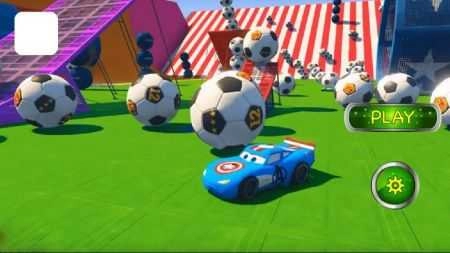 闪电山赛车（Lightning Car Hill Racing: GT Car Stunts）截图1