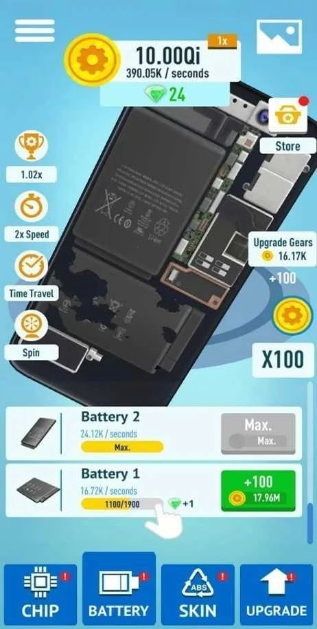 手机组装模拟器Idle Gadgets图1
