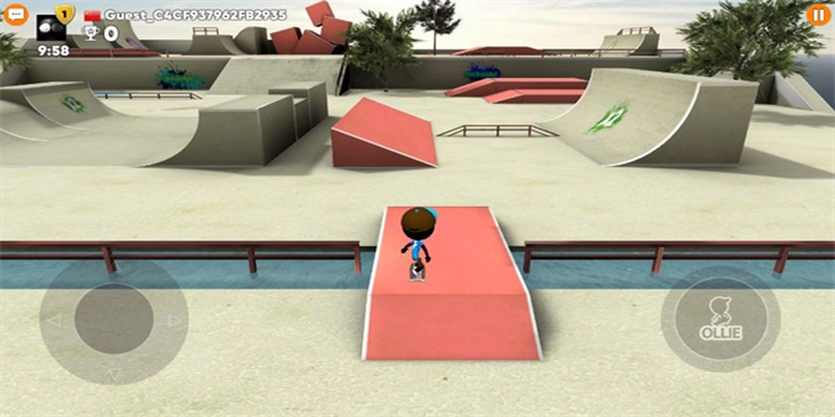 火柴人滑板对决(3)