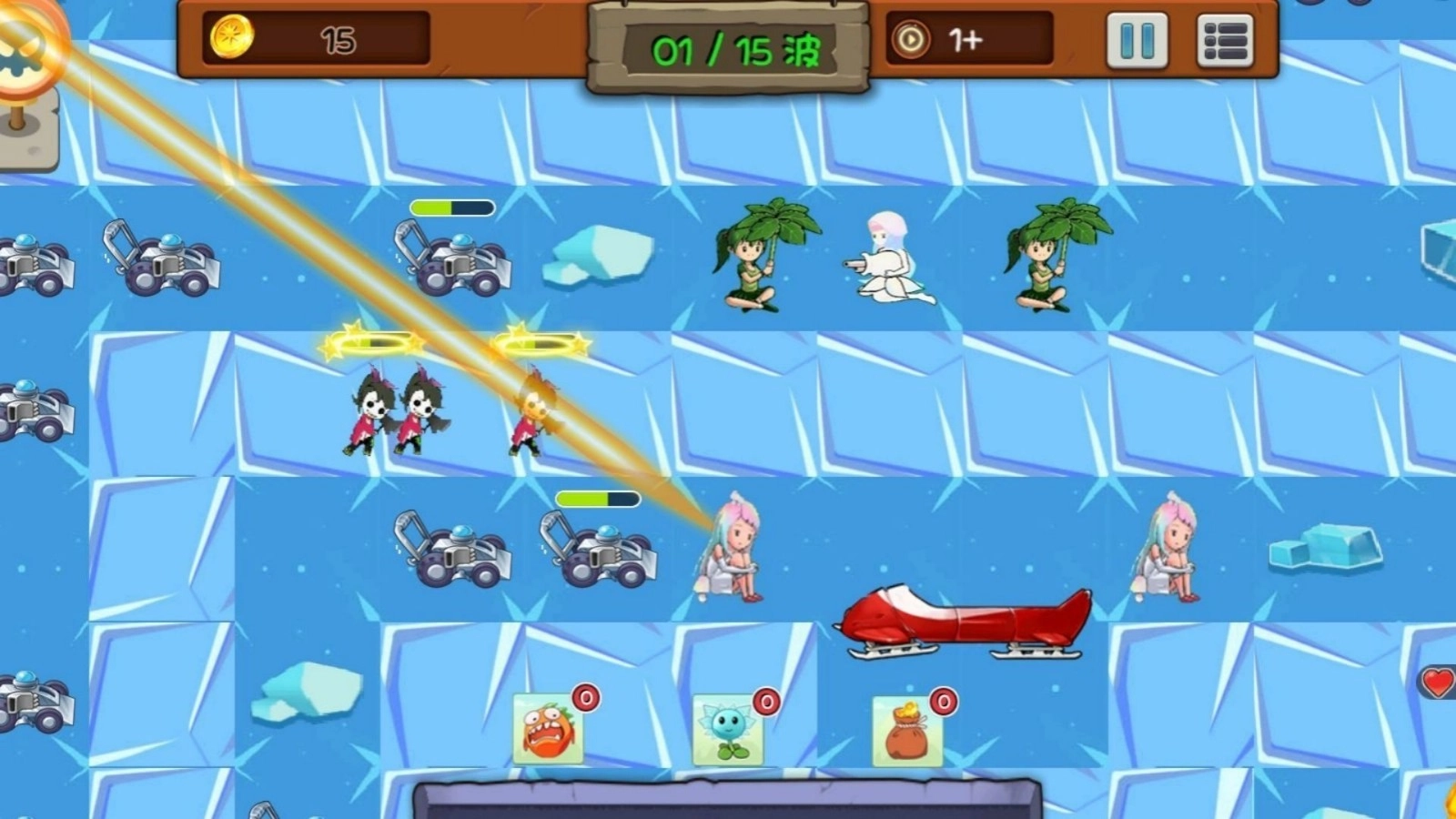 植物暴击怪兽图1