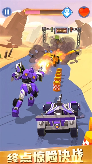 汽车人变形热血赛车免广告图3