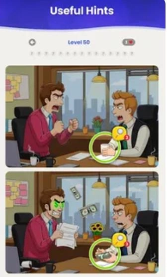 多处差异来找茬原版图3
