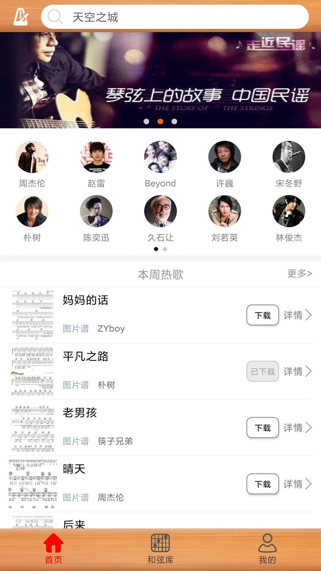 枯桥吉他谱最新免费版-图2