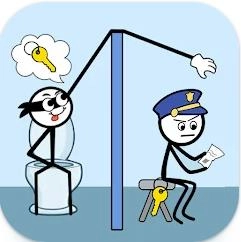 火柴人逃脱小偷谜题