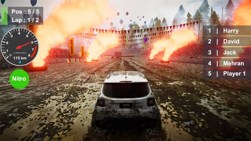 泥泞竞赛X游戏(4)