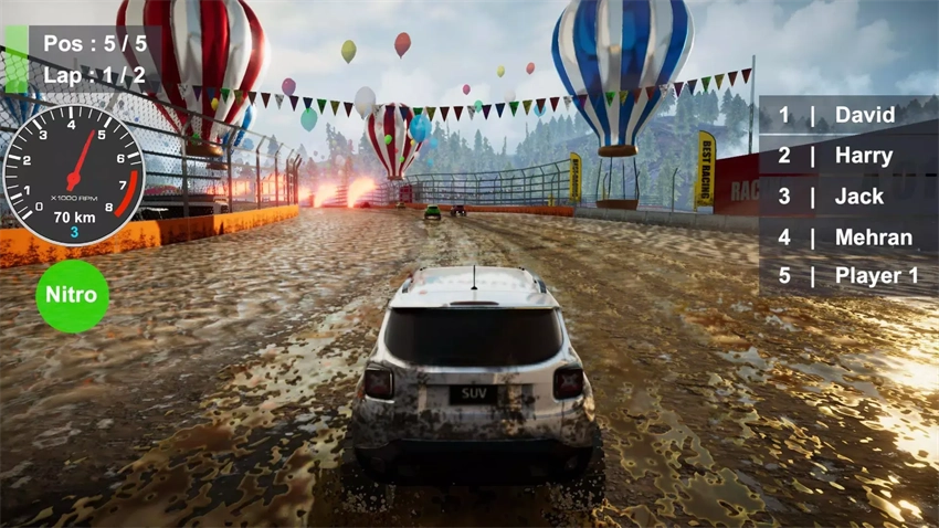 泥泞竞赛X游戏(3)