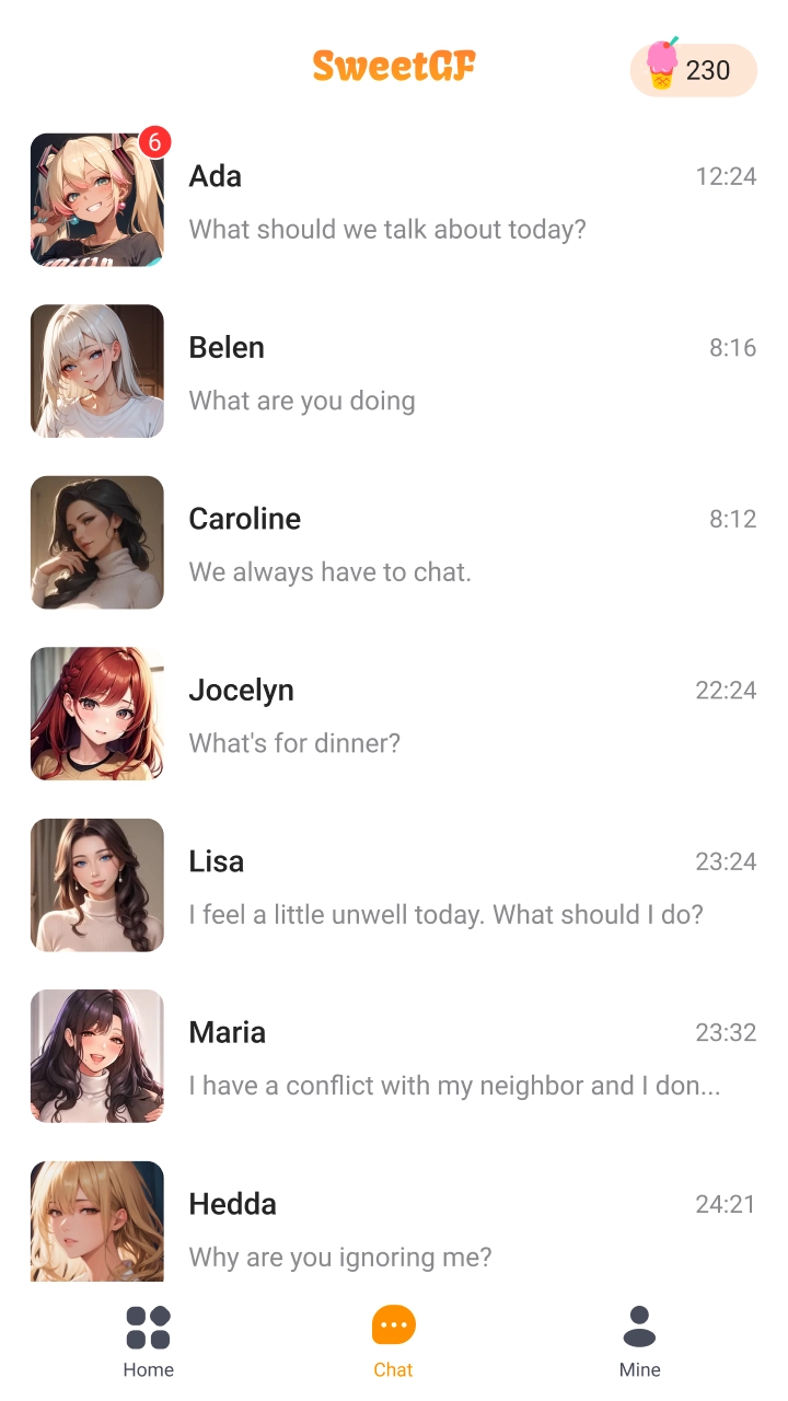 SweetGF聊天软件最新版