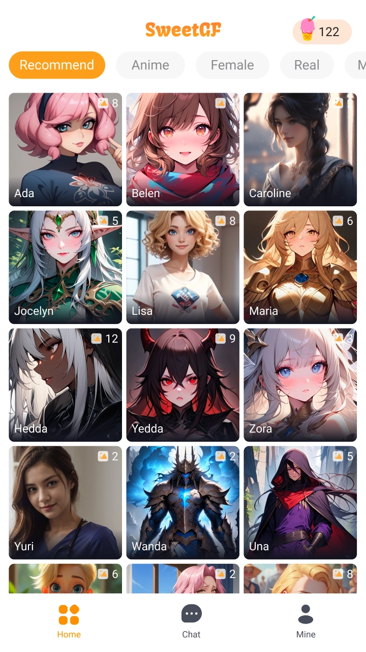 SweetGF聊天软件最新版