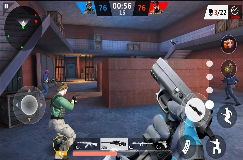 突击队枪战模拟器