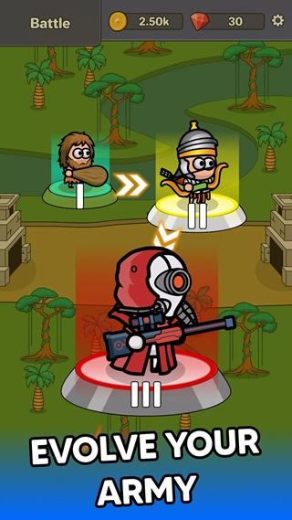 战斗进化战术战争无敌版(4)