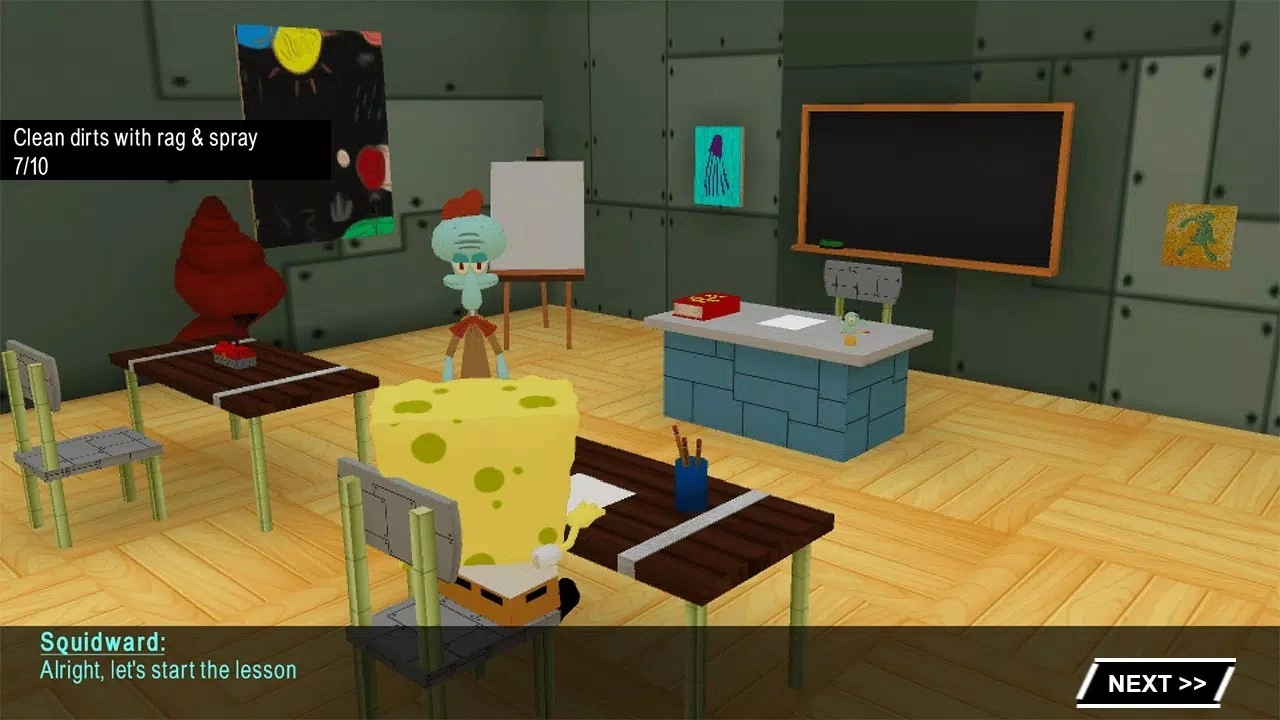 章鱼哥的画廊游戏