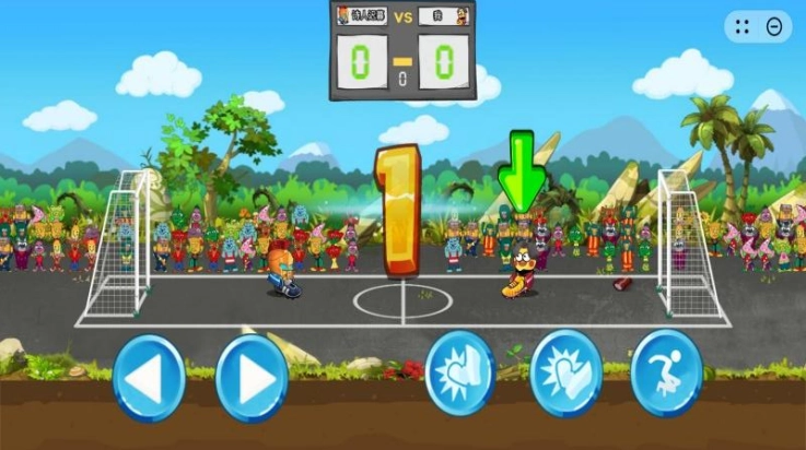 暴走足球大乱斗游戏