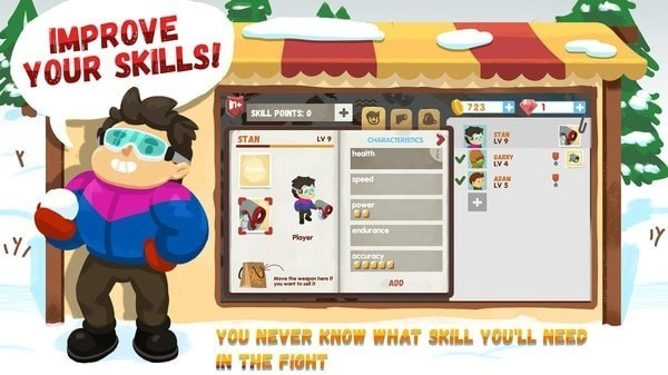 山谷雪战游戏安卓版图1