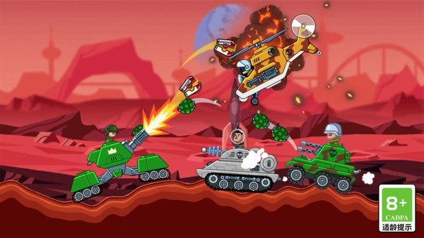 坦克军团闯关对战
