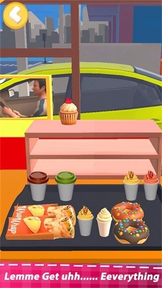 Food Simulator Drive Thru 3D游戏安卓版