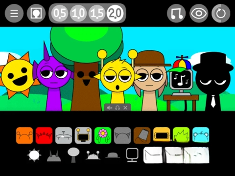 节奏盒子sprunki变速版(4)